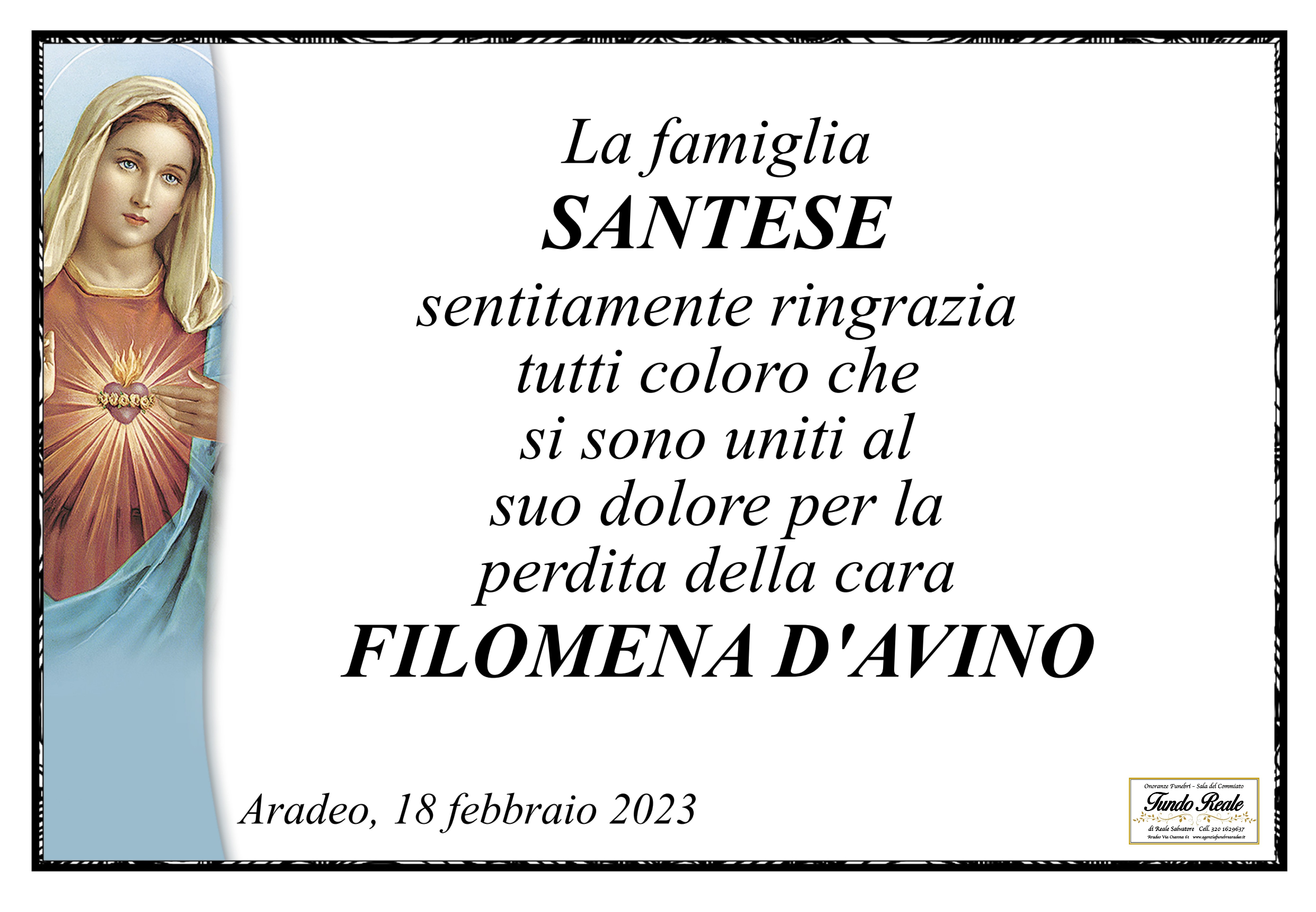 Famiglia D'Avino Filomena